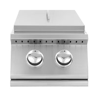 Summerset Sizzler Series Built-In Double Side Burner - Natural Gas