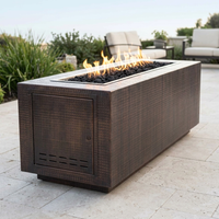 The Outdoor Plus 60" Pismo Fire Pit — Hammered Copper — alternate view