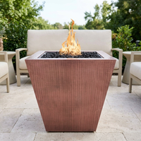 The Outdoor Plus 24-Inch Vista Fire Pit — Hammered Copper — alternate view