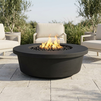The Outdoor Plus 48" Tempe Fire Pit — GFRC — Low Voltage Electronic Ignition — alternate view