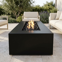 The Outdoor Plus 54" Regal Fire Pit — Powder Coat — Fire Glow (Spark Ignition w/ Flame Sense) — alternate view