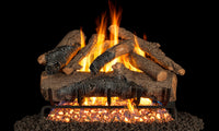 Real Fyre Charred Colonial Oak Vented Gas Log Set