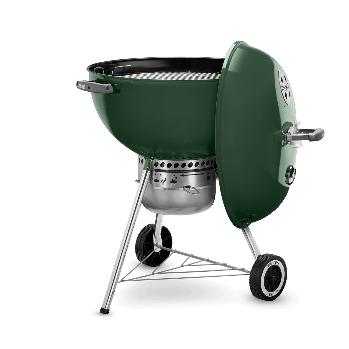 Original Kettle Premium Charcoal Grill 22" Green ExceptionalFire