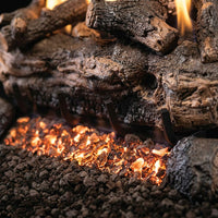 18" Evening Fyre Split See-Through Ventless Gas Logs | Real Fyre