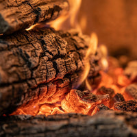 18" Rugged Oak Vented Gas Log Set | Real Fyre