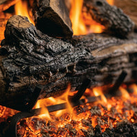 24" Split Oak ANSI Vented Gas Log Set | Real Fyre