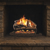 18" Rugged Split Oak Vented Gas Log Set | Real Fyre