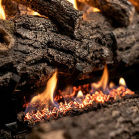 20" Peterson Golden Oak Designer Refractory Ventless Gas Logs | Real Fyre