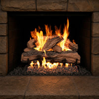 20-inch Split Oak Designer Plus Vented Gas Log Set by Real Fyre