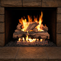 20" Split Oak Designer Plus Vented Gas Log Set | Real Fyre