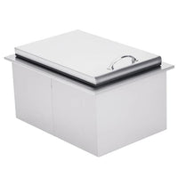 Summerset 28" Drop-In Ice Cooler — 2.7 Cu. Ft. Stainless Steel (SSIC-28)