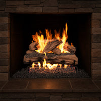 30" Split Oak Designer Plus ANSI Vented Gas Log Set | Real Fyre