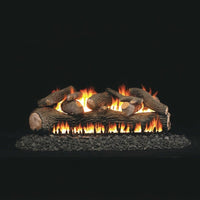 48-inch Mammoth Pine Vented Gas Log Set by Real Fyre