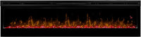 Prism Linear 74" Electric Fireplace - Acrylic Ice - Model BLF7451