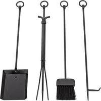 Fireplace Tool Set by Design Specialties Carolina – 3/16” Laser-Cut Steel, 21 Finish Colors