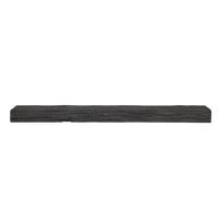 Smokehouse Non-Combustible Concrete Mantel Shelf Eclipse Finish