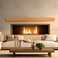 Classic Wood Mantel Shelf Kit Honey Oak