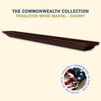 Pendleton Wood Mantel Shelf Kit Cherry