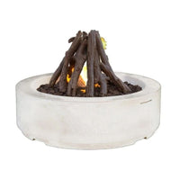 American Fyre Designs 48" Louvre Round Gas Fire Pit