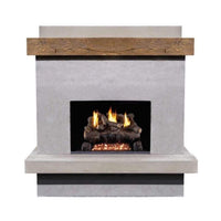 American Fyre Designs 68" Brooklyn Smooth Vent-Free Outdoor Gas Fireplace