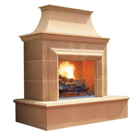 American Fyre Designs Reduced Cordova 82" Vent-Free Outdoor Gas Fireplace