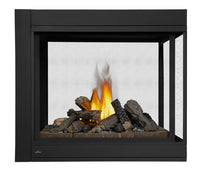 Napoleon Ascent Multi-View BHD4 peninsula direct vent gas fireplace product shot