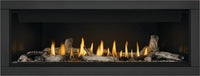 Napoleon Ascent Linear 56 direct vent gas fireplace product shot with classic surround