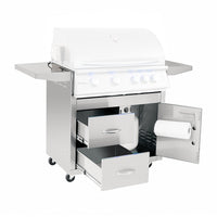 Summerset Sizzler 32-Inch Deluxe Freestanding Grill Cart