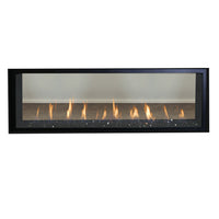 Superior DRL4000 72" See-Through Linear Direct Vent Gas Fireplace - Model DRL4072-ST