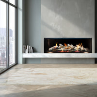 Empire White Mountain Hearth McKinley 60" Direct Vent Linear Gas Fireplace - Model DVCTL60CFP95N