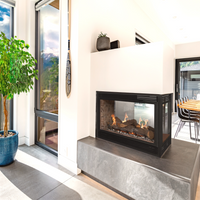 Empire Tahoe Premium multi-sided fireplace (peninsula variant shown)