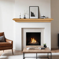 Kenton Wood Mantel Shelf Kit Honey Oak