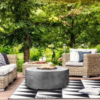 Rotondo Round Concrete Fire Pit Table | Prism Hardscapes — view 3