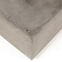 Tavola VI 38" Rectangle Concrete Fire Pit Table | Prism Hardscapes — view 9