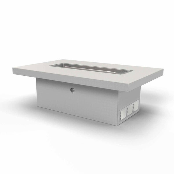 Ready to Finish Form - 16" Tall 16" Rectangle Fire Pit Table | TOP