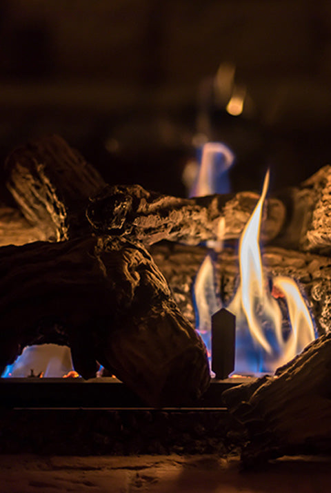 Gas Logs: Premium gas logs for fireplaces, combining beauty and convenience