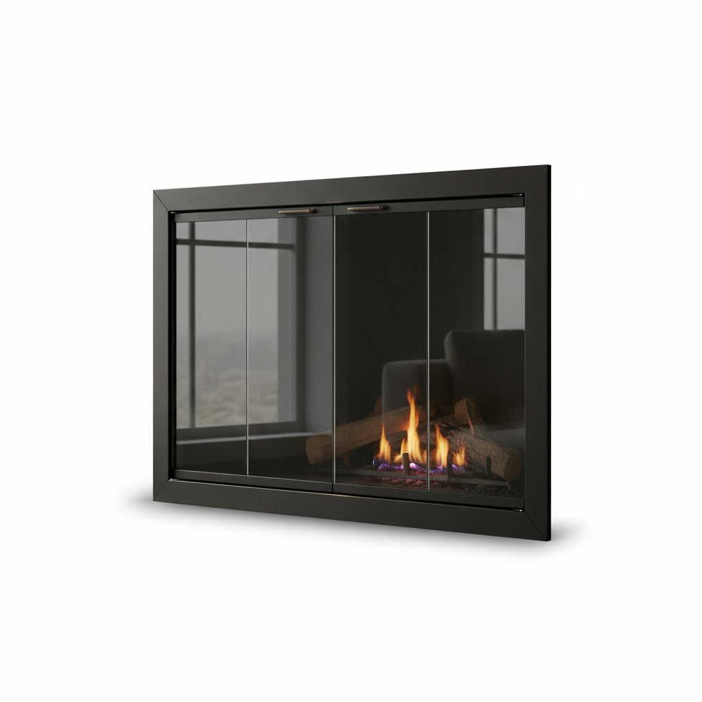 Brookfield - Masonry & Prefab Fireplace Glass Doors
