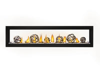 Napoleon Luxuria 74" See-Through Direct Vent Gas Fireplace - Model LVX74N2X-1