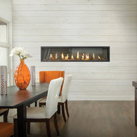 Napoleon Luxuria 74" See-Through Direct Vent Gas Fireplace - Model LVX74N2X-1