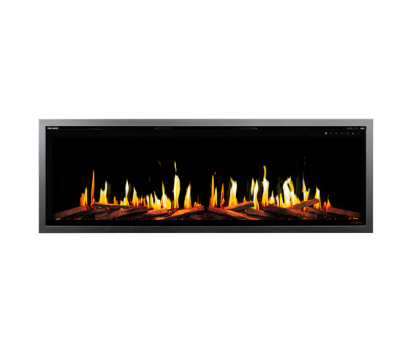 Modern Flames Orion V2 Slim 60" HelioVision Single-Sided Electric Fireplace - Model OR60-SLIM-V2