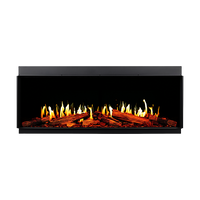 Modern Flames Orion V2 Multi 60" HelioVision Multi-Sided Built-In Electric Fireplace - Model OR60-MULTI-V2