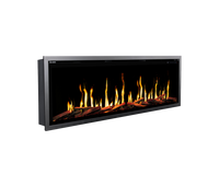 Modern Flames Orion V2 Slim 76" HelioVision Single-Sided Electric Fireplace - Model OR76-SLIM-V2