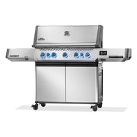 Napoleon Prestige 665 Connected RSIB Gas Grill with Infrared Side & Rear Burners - Stainless Steel