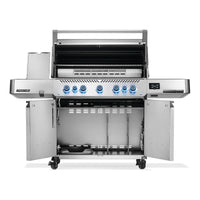 Napoleon Prestige 665 Connected RSIB Gas Grill with Infrared Side & Rear Burners - Stainless Steel