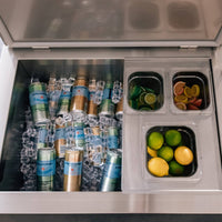 Summerset 28" Drop-In Ice Cooler — 2.7 cu. ft. (40 lb. Ice Capacity)