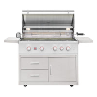 Summerset Deluxe Grill Cart for 40-Inch TRL Pro & TRL 38 Gas Grills