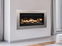 Superior DRL3500 series linear direct-vent gas fireplace product shot, alternate configuration