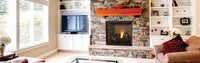Superior DRT6340 direct-vent gas fireplace lifestyle room scene hero banner