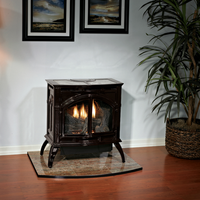 Empire Medium Cast Iron Vent-Free Gas Stove - Model VFD30CC