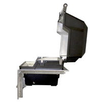 MHP WNK4LS Built-In Gas Grill — lid-open profile